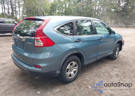 2015 Honda Cr-V Lx z USA, uszkodzony, nr VIN 5J6RM4H38FL114170